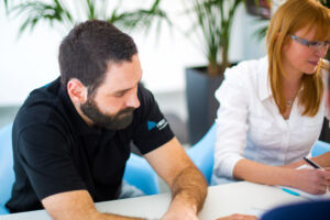 Besprechung bei der ratiosys AG